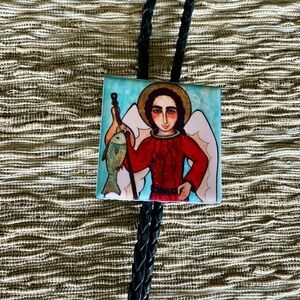 Handmade Unique Wearable Art Bolo Tie